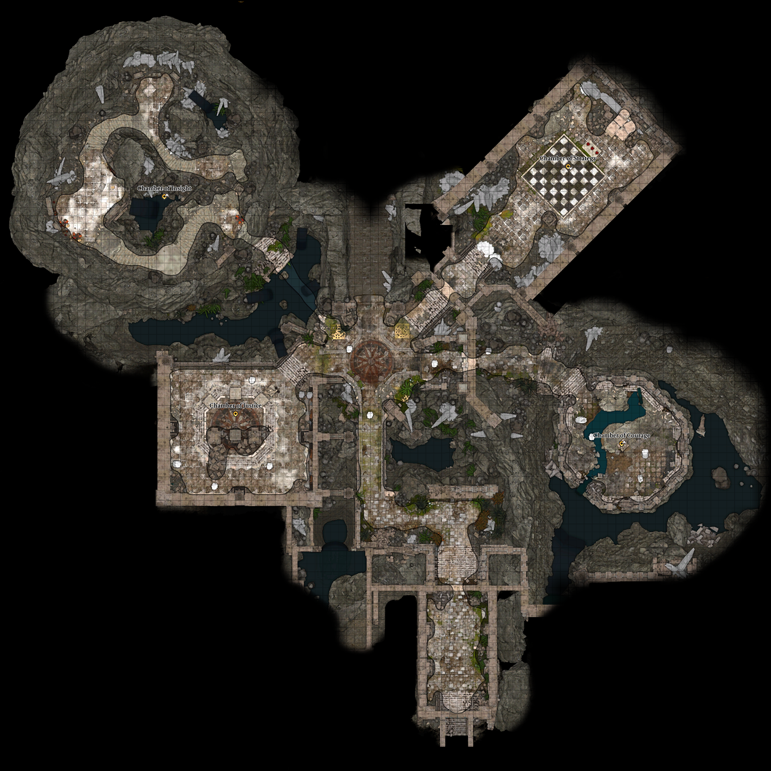 龙之路地图